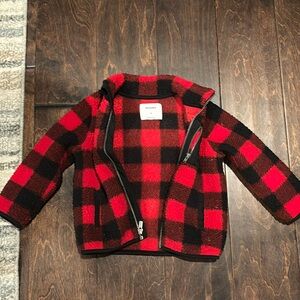 Warm flannel coat old navy